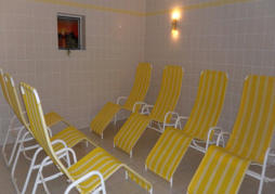 Ruheraum der Sauna